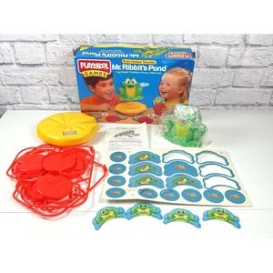 Mr. Ribbit's Pond Frog Hoppin' Counting & Memory Skills Game NOS Playskool 1996